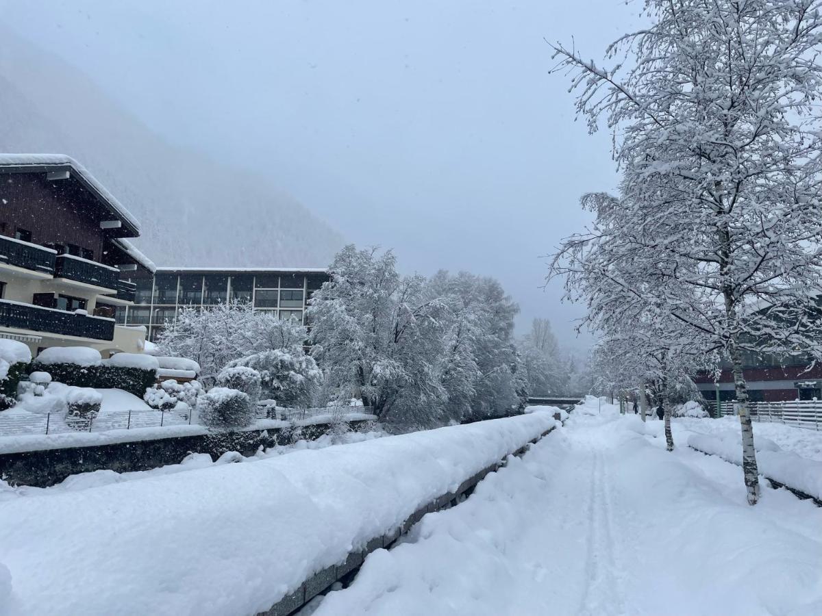 Apartament Z Widokiem Na Mt Blanc Appartamento Chamonix Esterno foto