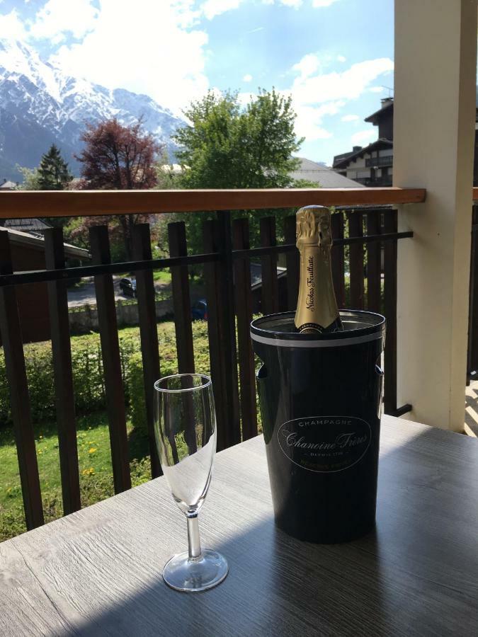 Apartament Z Widokiem Na Mt Blanc Appartamento Chamonix Esterno foto