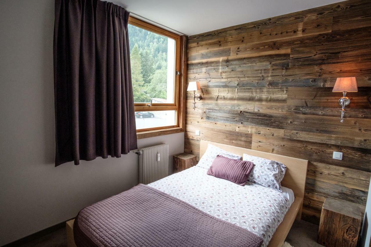 Apartament Z Widokiem Na Mt Blanc Appartamento Chamonix Esterno foto